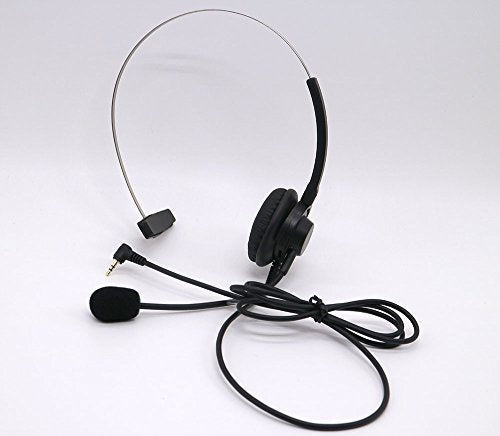 [Australia - AusPower] - Over-The-Head Band 2.5mm Headset for Panasonic Office Home Cordless Phone System 