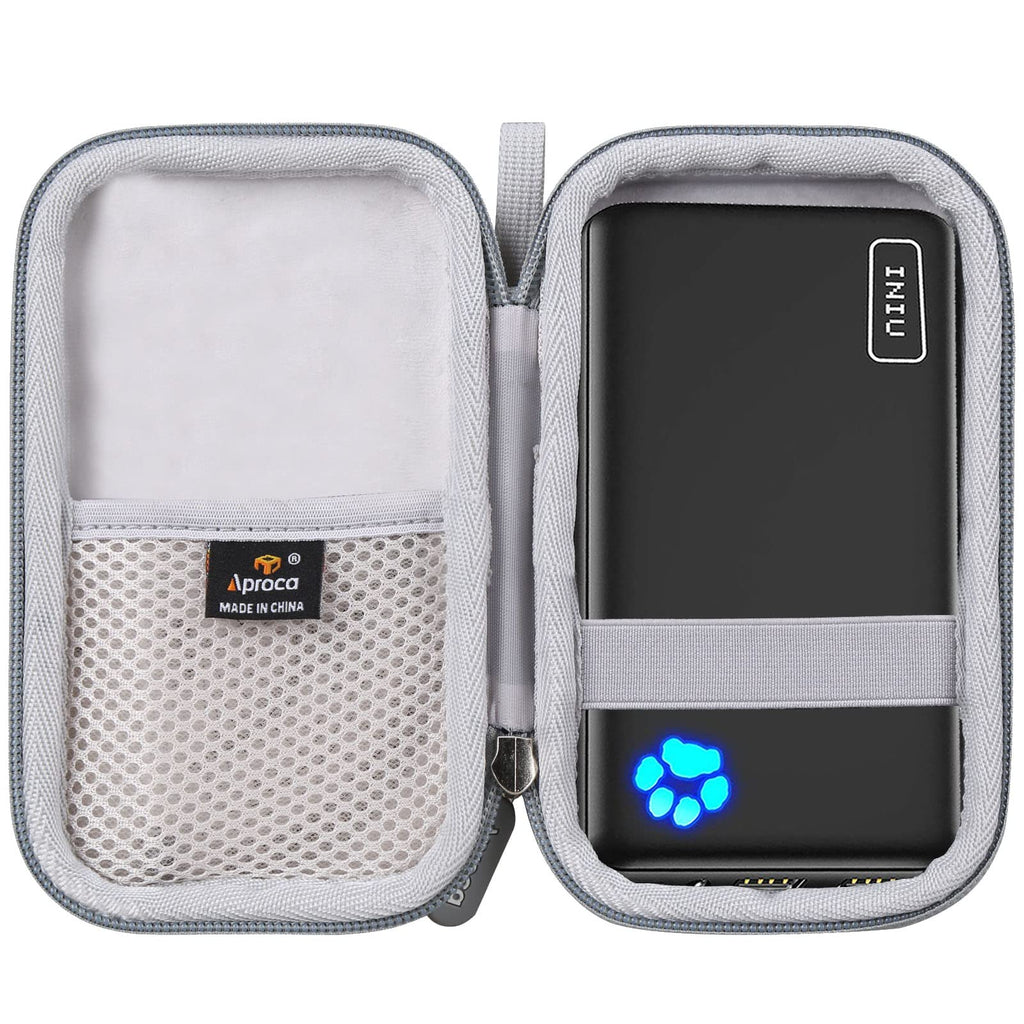 [Australia - AusPower] - Aproca Hard Travel Storage Protective Case, for INIU Portable Charger 18W PD3.0 QC4.0 Fast Charge 10500mAh / 10000mAh Power Bank 