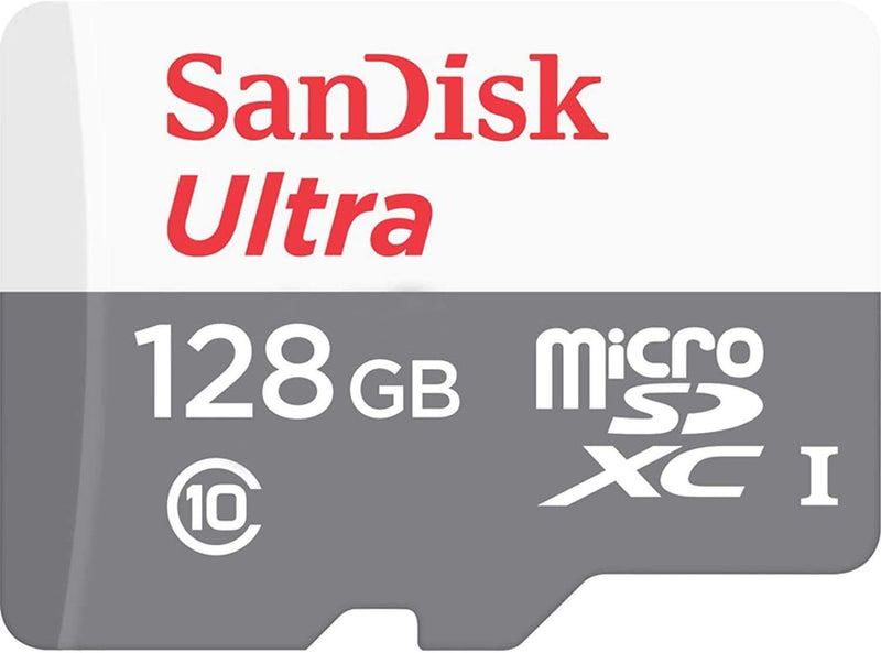 [Australia - AusPower] - SanDisk Ultra SDSQUNS-128G-GN6MN 128GB 80MB/s UHS-I Class 10 microSDXC Card 