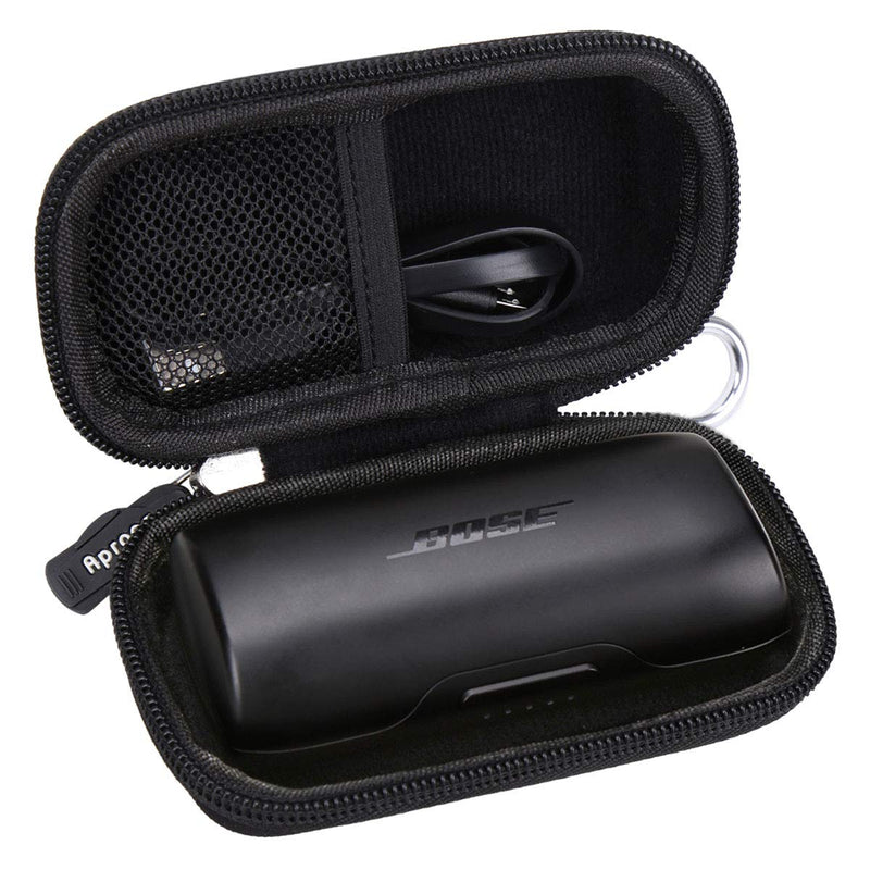 [Australia - AusPower] - Aproca Hard Storage Travel Case Bag Fit for Bose SoundSport Free Truly Wireless Sport Headphones (Black) 