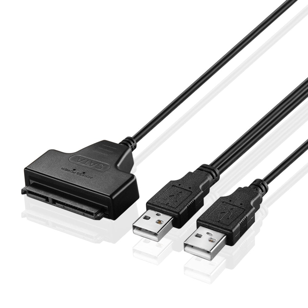 [Australia - AusPower] - TNP USB to SATA Adapter Cable for HDD Hard Drive Disk (USB 2.0 to SATA (20 Inch)) USB 2.0 to SATA (20 Inch) 
