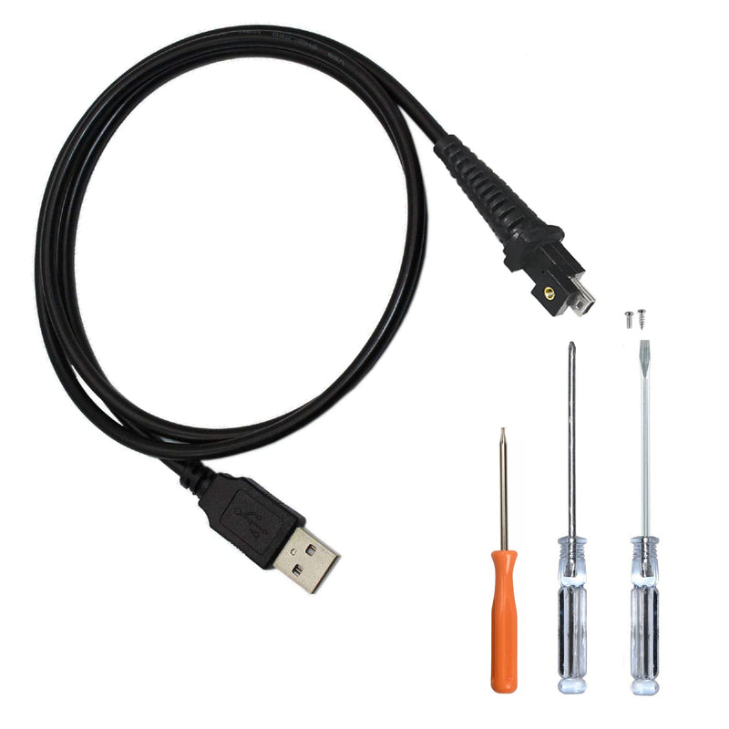 [Australia - AusPower] - ECS Replacement Cable for Dictaphone Nuance PowerMic III (3 feet), Approved Computer Microphone Cable, Wired USB Dictation Equipment Device Wire 