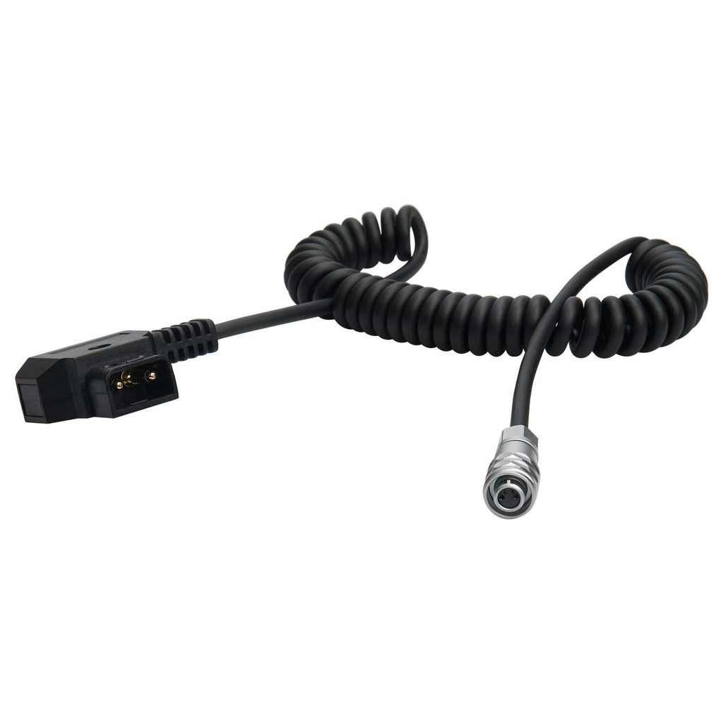 [Australia - AusPower] - ANDYCINE Coiled D-Tap to BMPCC 4K Weipu Power Cable for Blackmagic Pocket Cinema Camera 4K and V Mount Gold Mount Battery D Type P Type 