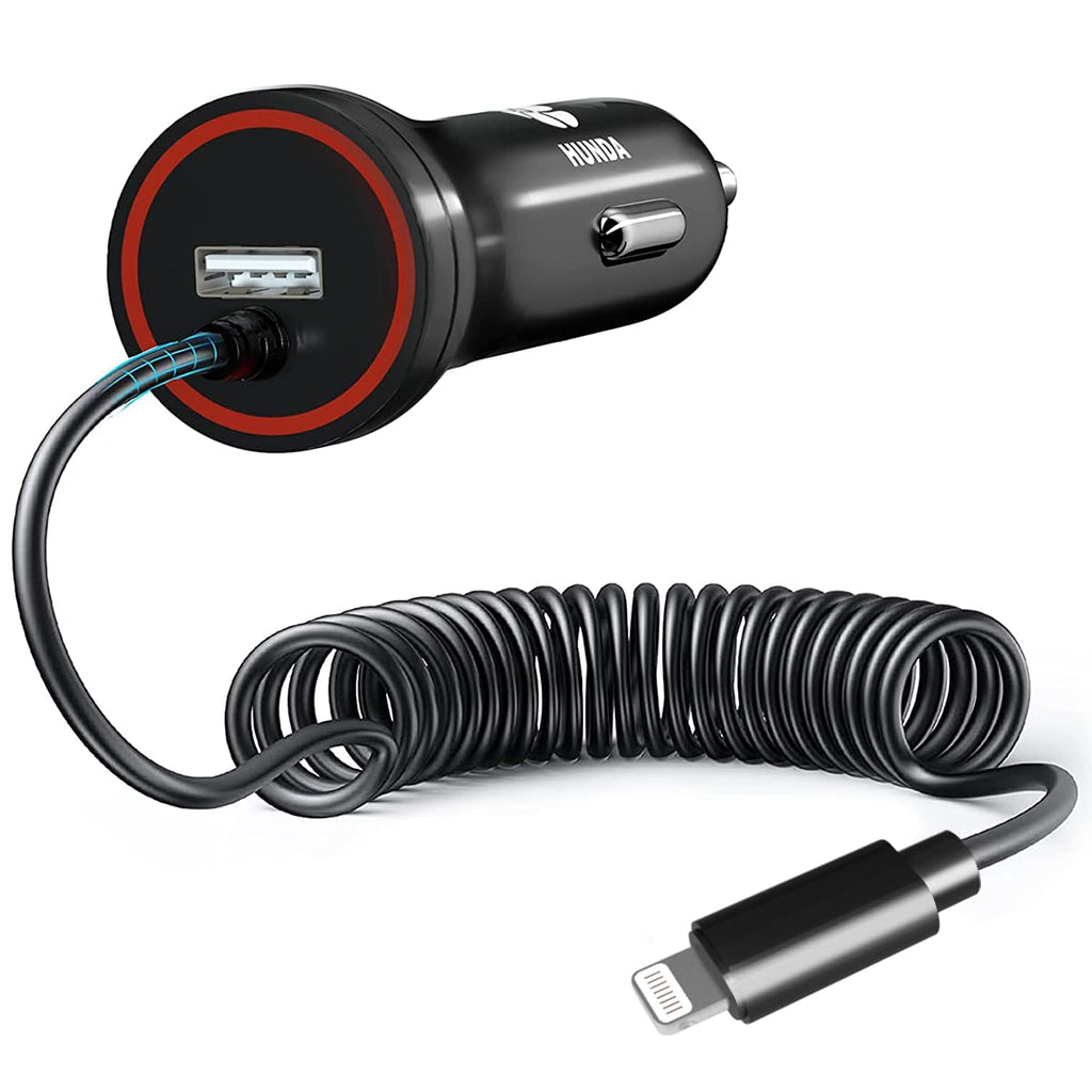 [Australia - AusPower] - Car Charger,48W/4.8A USB Car Charger Adapter Compatible with iPhone 14/Plus/Pro Max/13 Pro Max/Pro/Mini/12/11/X/SE/8/7/6s/6Plus/5s/5c, iPad Pro/Air/Mini and Universal USB Port for Android Phones 
