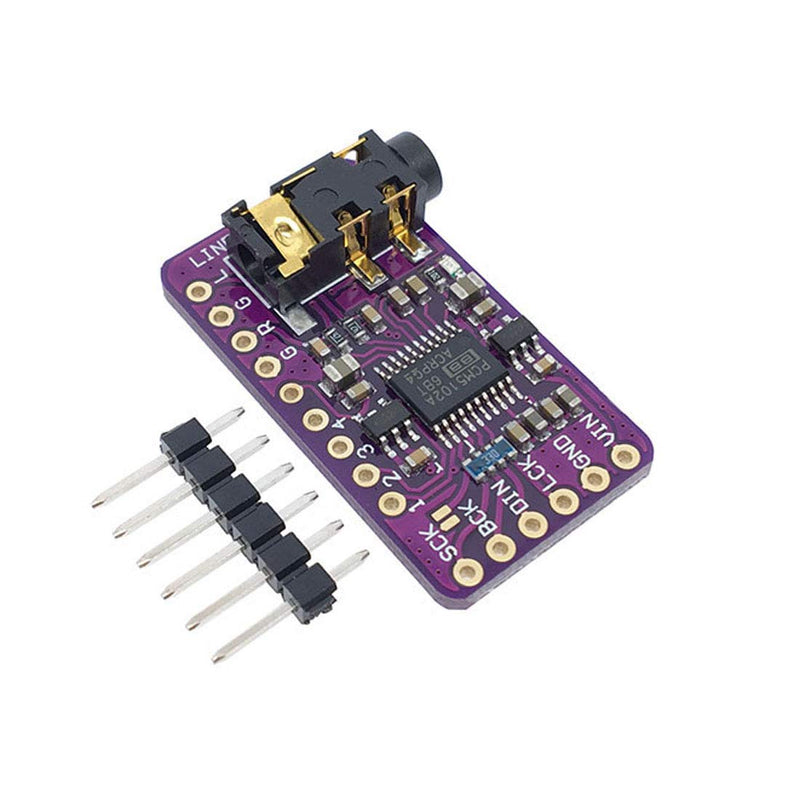[Australia - AusPower] - HiLetgo PCM5102 I2S IIS Lossless Digital Audio DAC Decoder Module Stereo DAC Digital-to-Analog Converter Voice Module for Arduino Raspberry Pi 
