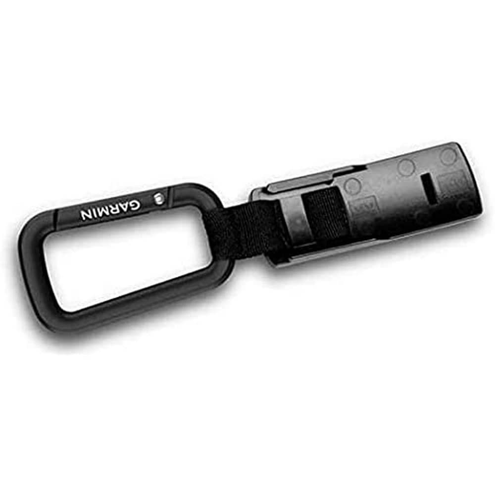 [Australia - AusPower] - Garmin Carabiner Clip Accessory, Compatible with Various Garmin Handhelds, (010-12897-01),Black 