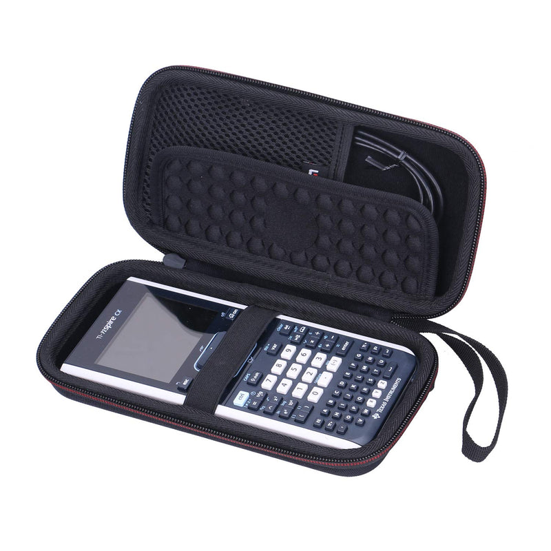 [Australia - AusPower] - LTGEM EVA Hard Case for Texas Instruments TI-36X Pro/Nspire CX CAS Graphing Calculator - Black 2-black 