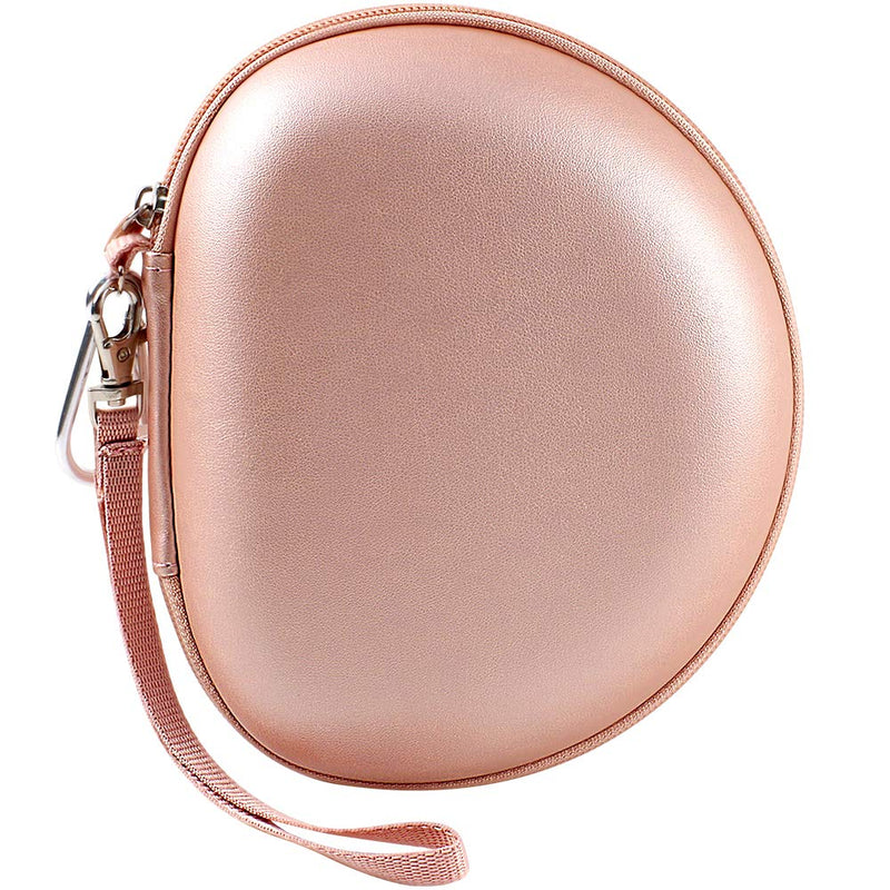 [Australia - AusPower] - Extra Large Headphone Case Compatible with Beats Solo3/ Solo2/ for Beats Studio3/ for Picun P26/ for Elecder i39/ for Mpow and More Foldable Bluetooth Wireless Headset - Rose Gold 