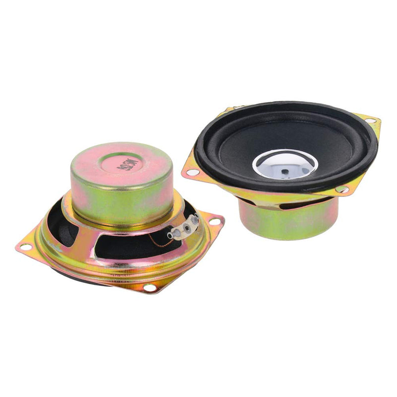 [Australia - AusPower] - Fielect 2Pcs DIY Magnetic Speaker 5W 8 Ohm 66mm Diameter Round Shape Replacement Loudspeaker 