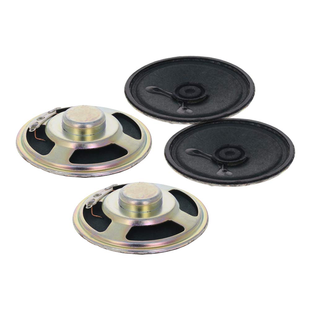 [Australia - AusPower] - Fielect 4Pcs DIY Speaker 1W 8 Ohm 57mm Diameter Round Shape Replacement Loudspeaker 57mm Diameter 13mm Height 1W 8 Ohm 4Pcs 