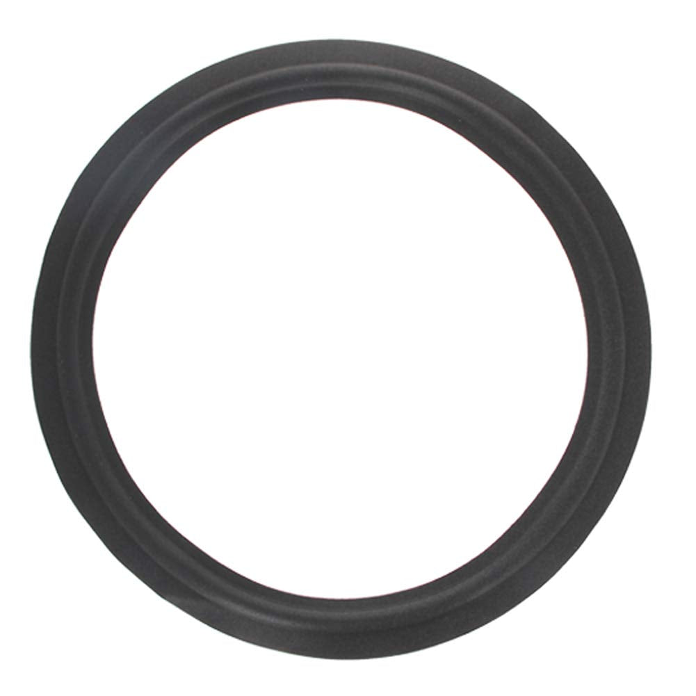 [Australia - AusPower] - Fielect 2Pcs 10inch/255mm Foam Speaker Edge Surround Rings Replacement Kit for Speaker Repair or DIY Black 