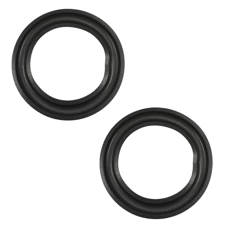 [Australia - AusPower] - Fielect 2Pcs 9.6inch/245mm Foam Speaker Edge Surround Rings Replacement Kit for Speaker Repair or DIY Black 