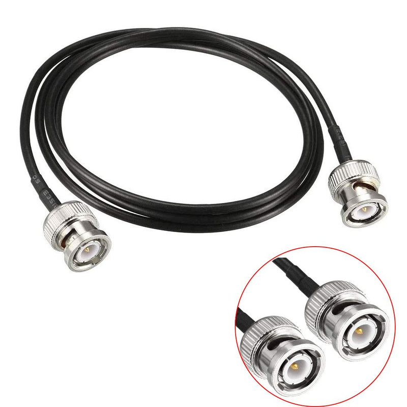 [Australia - AusPower] - OLOEY 33ft /10m BNC Male to BNC Male RG174 Coaxial Extension Cable Video Signals, CCTV, DVR, Camera, CB Ham Radio Antenna Oscilloscope Spectrum Analyzer Signal Generator 