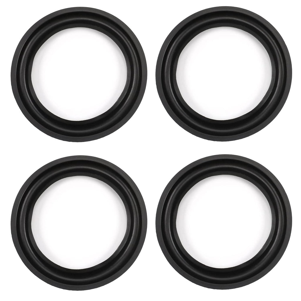 [Australia - AusPower] - Fielect 12 Inch Speaker Rubber Edge Surround Rings Replacement Parts for Speaker Repair or DIY 4pcs 12" 