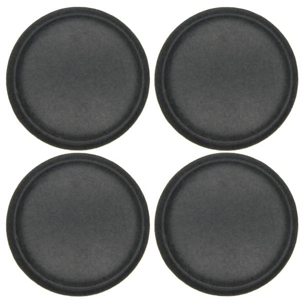 [Australia - AusPower] - Fielect 4pcs Speaker Dust Cap 45mm/1.77inches Diameter Subwoofer Paper Dome Coil Cover Caps 1.77" / 45mm 