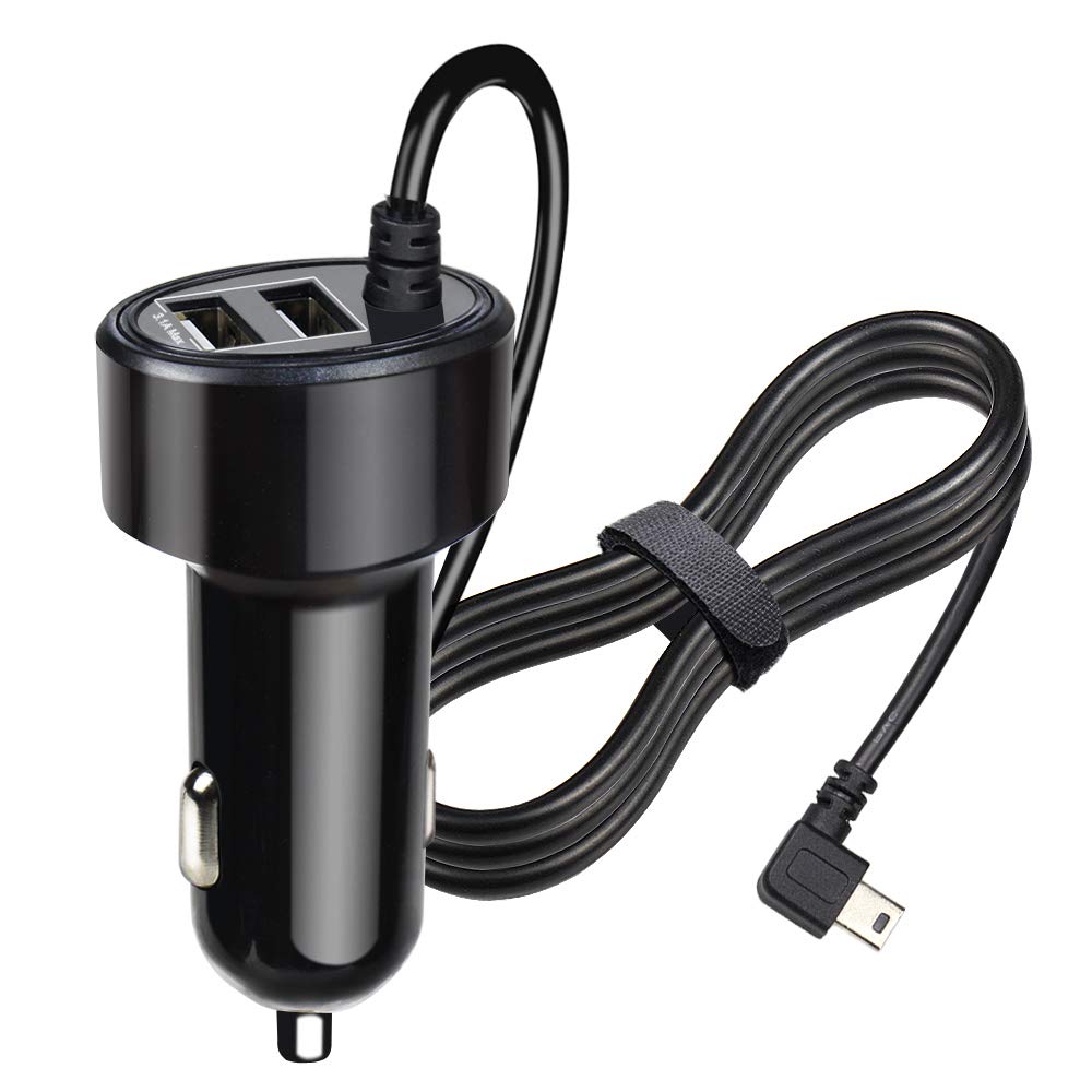 [Australia - AusPower] - Car Charger Adapter for Garmin Nuvi, Replacement Vehicle Power Cable Cord for Garmin Nuvi GPS(for Power Only No Traffic) 