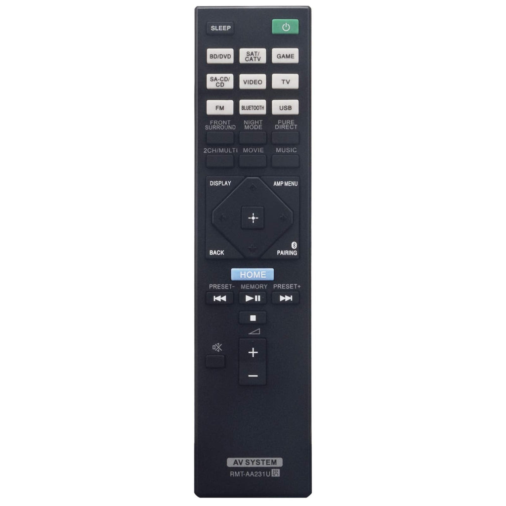 [Australia - AusPower] - RMT-AA231U Replacement Remote Fit for Sony AV Receiver STR-DH770 STRDH770 