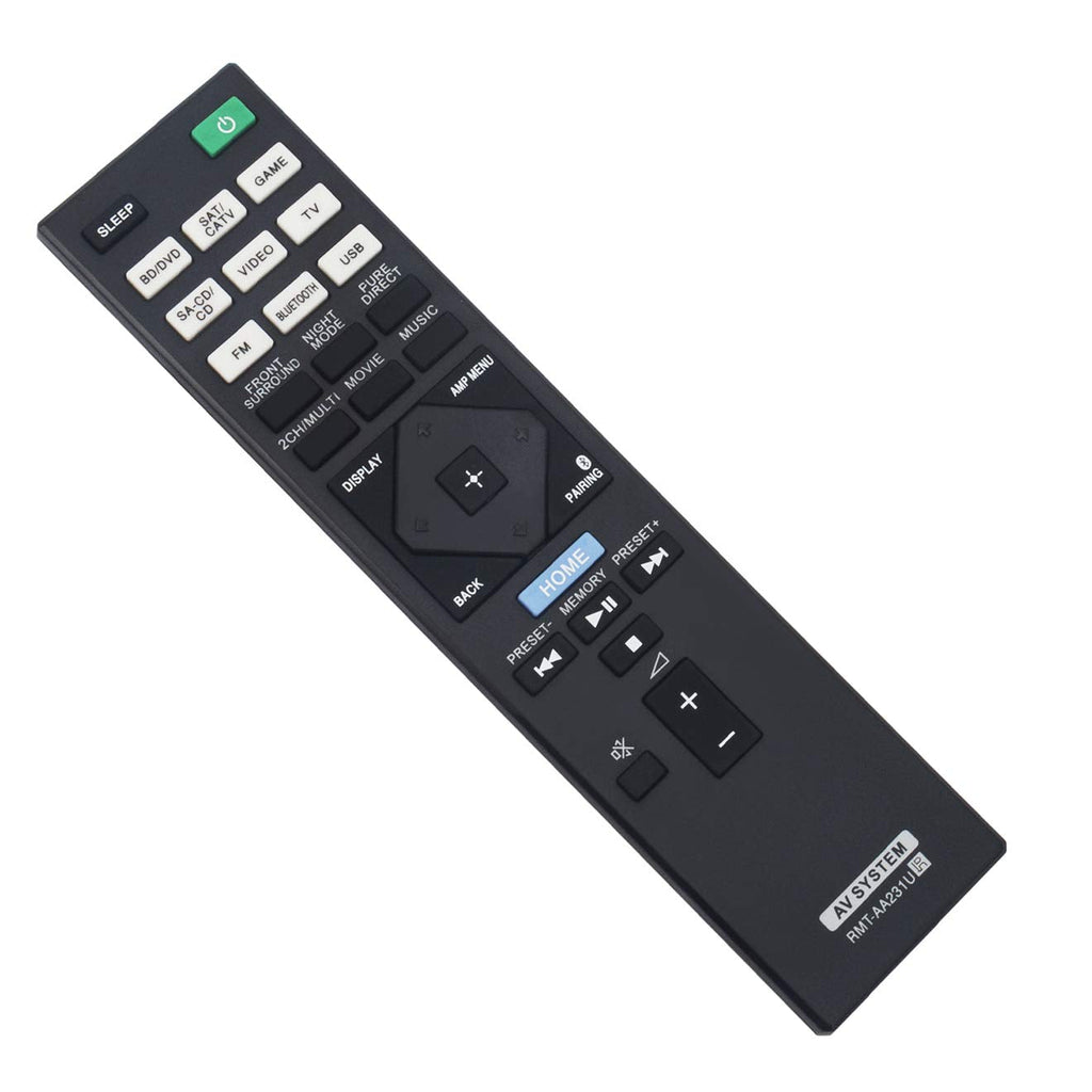 [Australia - AusPower] - RMT-AA231U RMTAA231U Replace Remote Control fit for Sony AV Receiver Home Theater System STR-DH770 STRDH770 