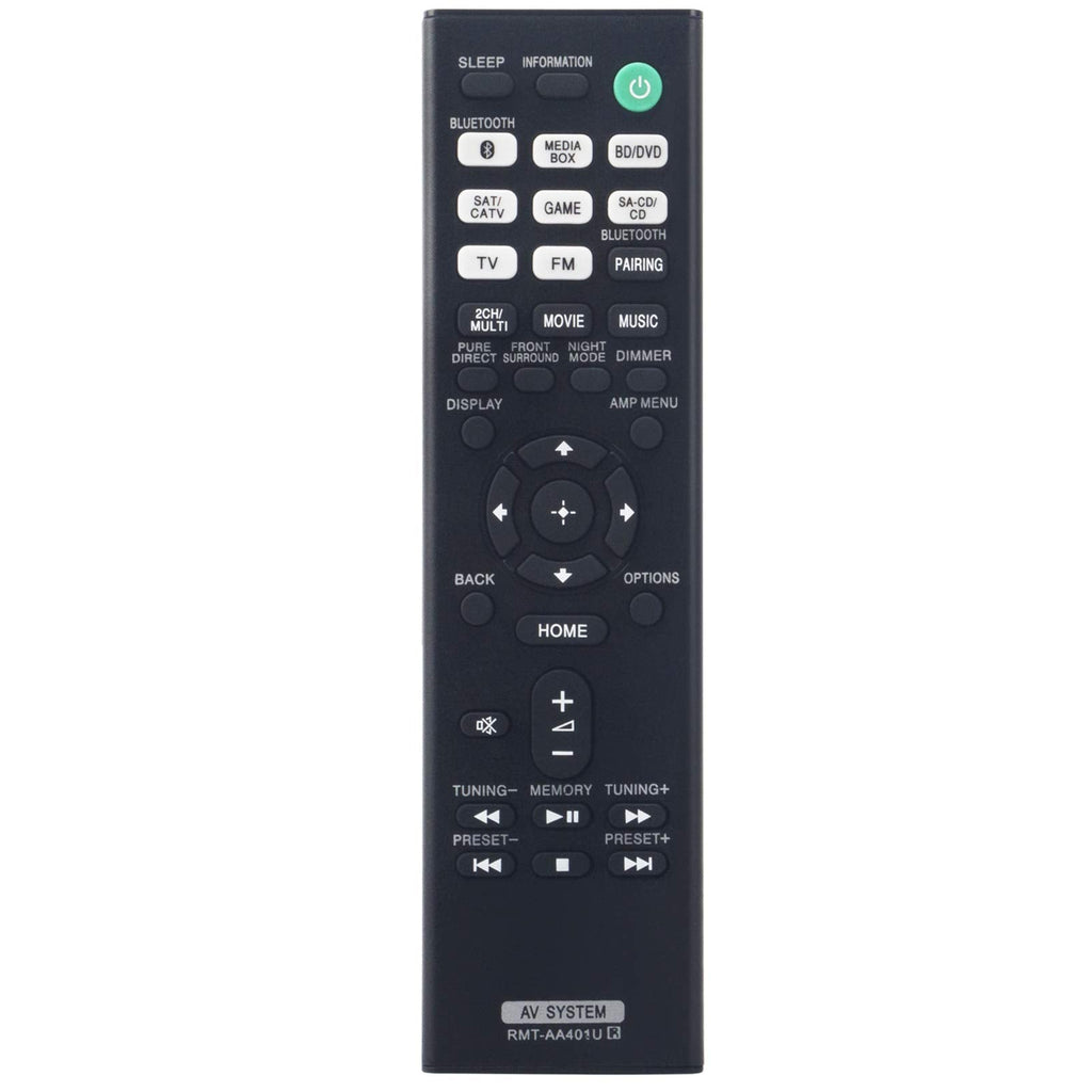 [Australia - AusPower] - RMT-AA401U Replacement Remote Controller Fit for Sony Multi Channel AV Receiver STR-DH590 STR-DH790 STRDH590 STRDH790 
