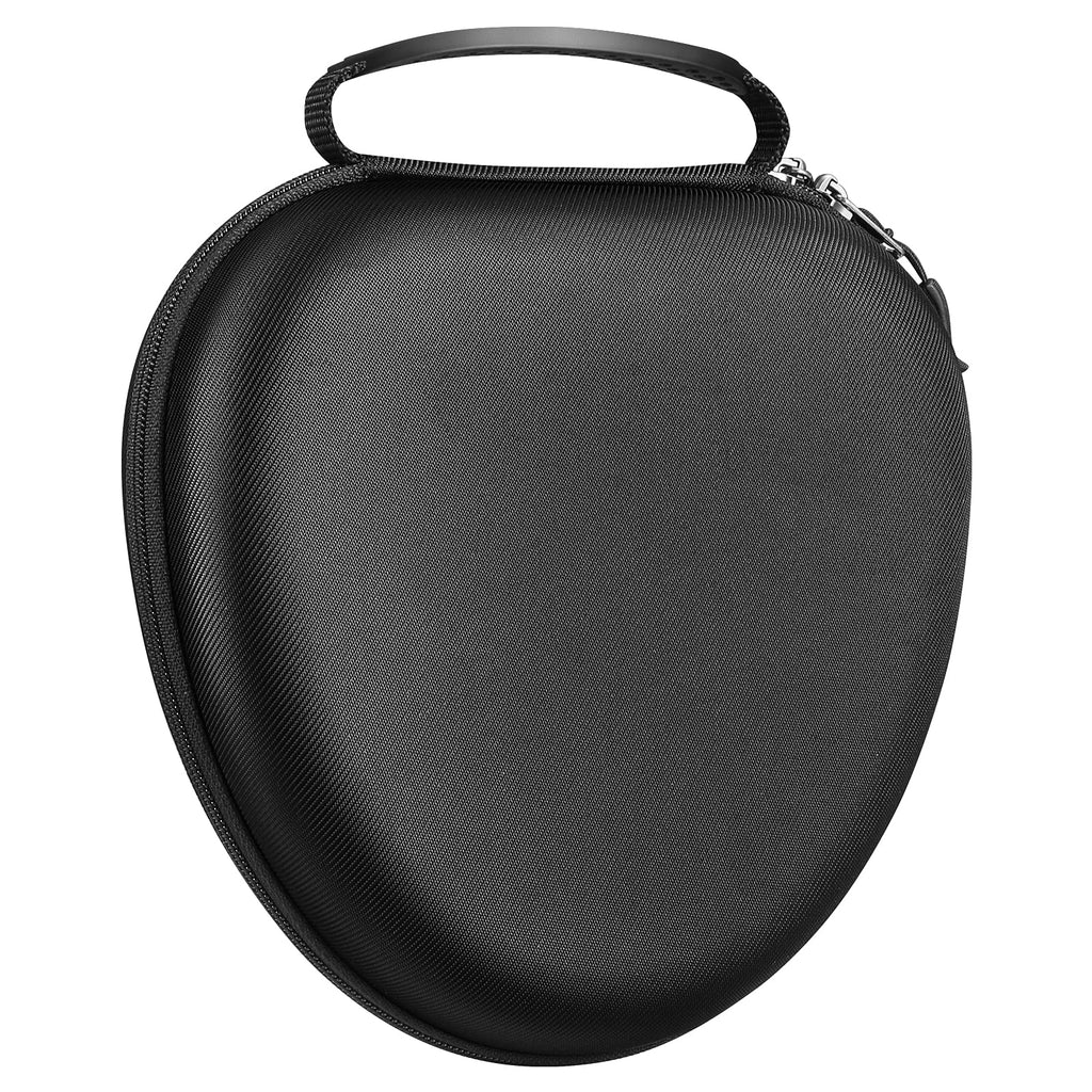 [Australia - AusPower] - Fintie Hard Case for AirPods Max Headphone, Replacement Protective Travel Carrying Storage Bag with Auto Wake/Sleep for AirPods Max (Black) Black 