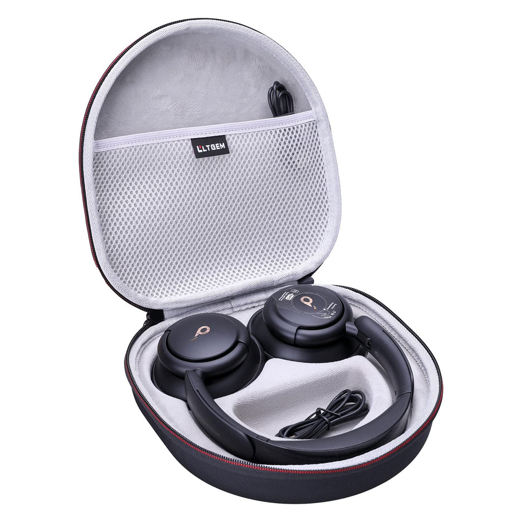 [Australia - AusPower] - LTGEM Hard Case for Anker Soundcore Life Q20 / Q30 / Q35 Hybrid Active Noise Cancelling Headphones-Protective Carrying Storage Bag 