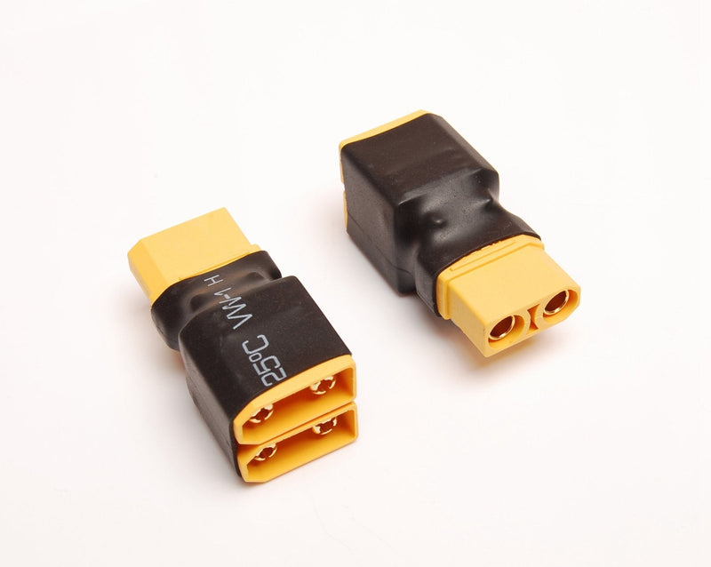 [Australia - AusPower] - Amass Pack(2) XT90 XT-90 Ultra Compact Parallel Battery Connector / Adapter 