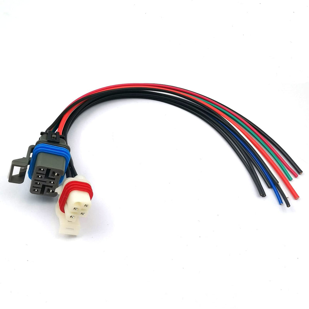 [Australia - AusPower] - DEVMO 88862288 7-Pin and 4-Pin Wire Leads Neutral Safety Switch Connector for 4L60E 4L80E 4L65E 15305887 