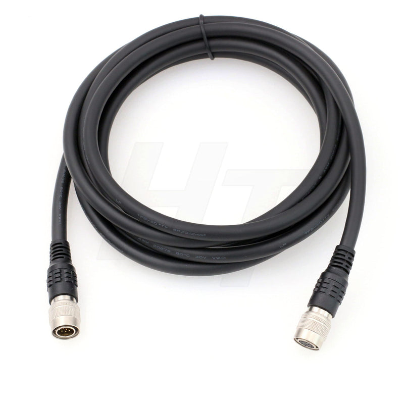 [Australia - AusPower] - HangTon RCP OCP ROP Remote Control Cable 10 Pin Hirose Male to Female Cable for Panasonic 300/50 Studio Camera RC10 CCU MSU, Sony D50 D51 (2) 2 Meters 
