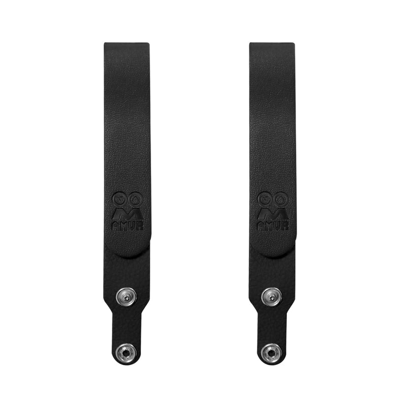 [Australia - AusPower] - AMVR Grip Anti-Throw Leather Strap Accessories for AMVR Product Q2HP1, Adjustable Wrist Knuckle Strap (Straps 2pcs) Straps 2pcs 