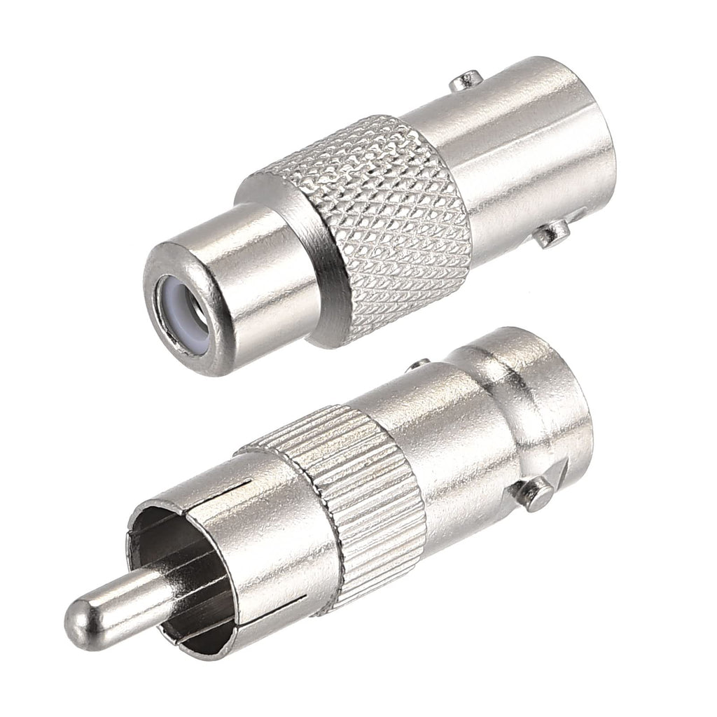 [Australia - AusPower] - MECCANIXITY BNC Female to RCA Male/Female Adapter Straight Connector for CCTV Camera, Pack of 20 