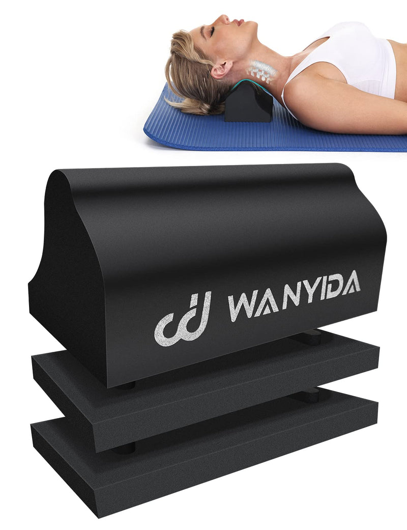 [Australia - AusPower] - Neck Stretcher Chiropractic Pillows for Neck Pain Relief, Cervical Traction Device for Cervical Spine Alignment. Neck and Shoulder Relaxer. (without cloth cover) without cloth cover 