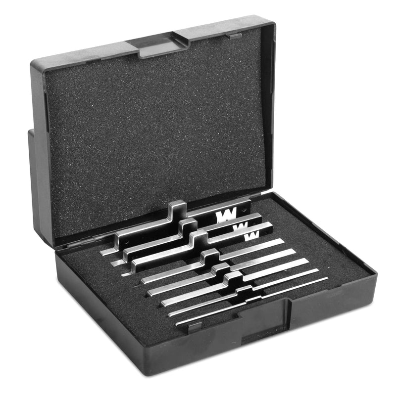 [Australia - AusPower] - Wen Aluminum Precision Setup Blocks, Eight-Piece Gauge Set for Router Tables, Table Saws, Band Saws, and Woodworking (10408) 