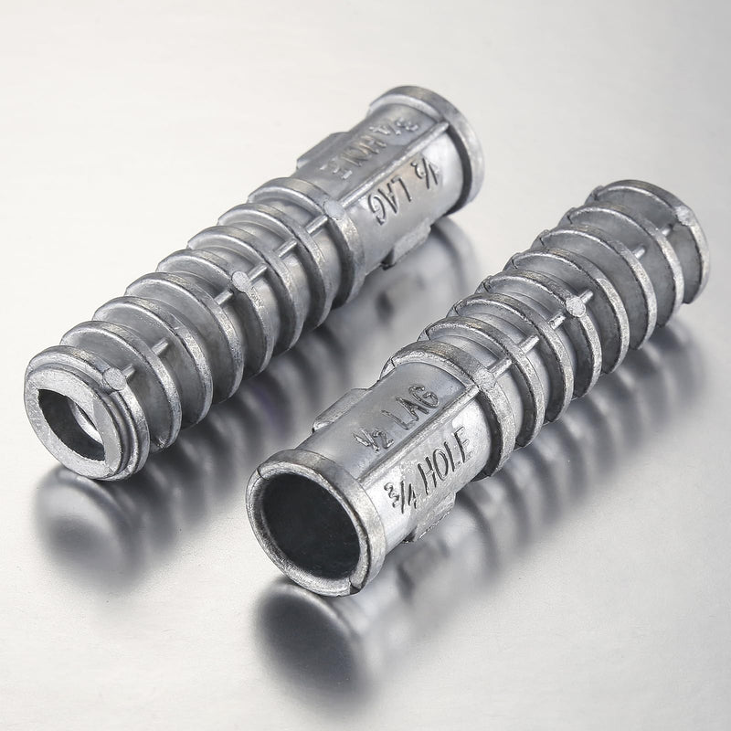 [Australia - AusPower] - Wensilon(30pcs)1/4 * 1-1/2 Lag Shield Anchor Long Zinc Alloy Bolts Concrete Anchors, Zinc Alloy Masonry Anchors Hole 1/4*1-1/2 30 