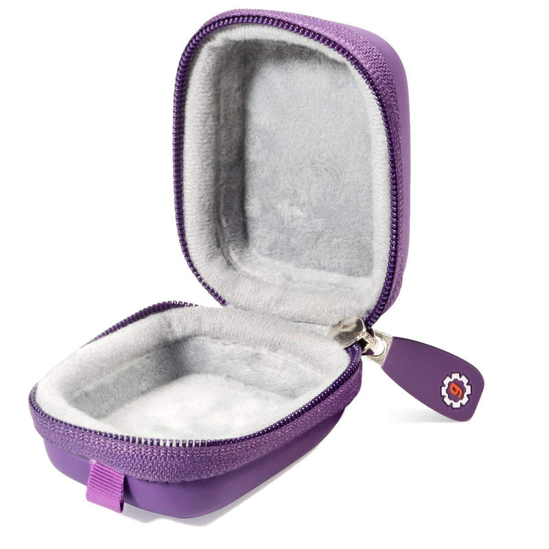 [Australia - AusPower] - Fingertip Pulse Oximeter Case only for Zacurate Pro 500DL, 500BL, Childrend, Facelake FL400 t. FL350, CMS500DA, mibest, Innovo Deluxe, Santamedical, ANKOVO, CONTEC, Metene Purple 