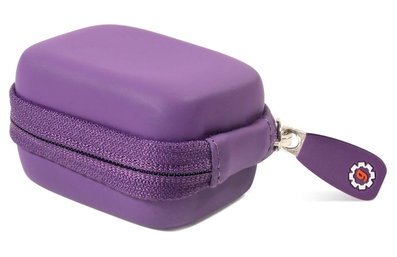 [Australia - AusPower] - Fingertip Pulse Oximeter Case only for Zacurate Pro 500DL, 500BL, Childrend, Facelake FL400 t. FL350, CMS500DA, mibest, Innovo Deluxe, Santamedical, ANKOVO, CONTEC, Metene Purple 
