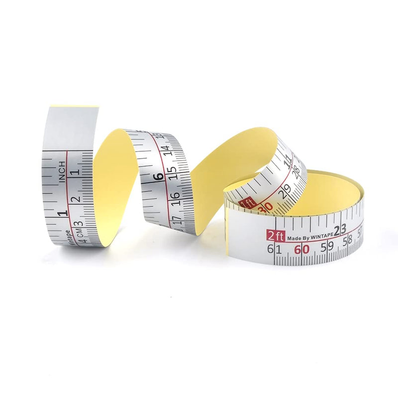 [Australia - AusPower] - Workbench Ruler Adhesive Backed Tape Measure - 24 Inches 61 Centimeters Tape Measure (Right to Left - Inches/cm) Right to Left - Inches/cm 