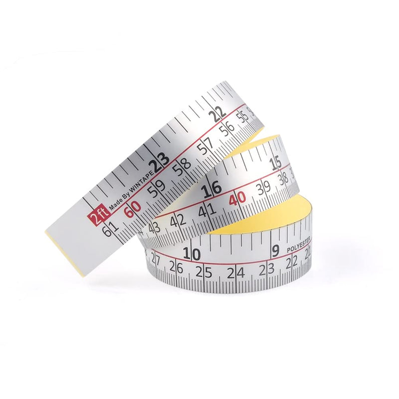 [Australia - AusPower] - Workbench Ruler Adhesive Backed Tape Measure - 24 Inches 61 Centimeters Tape Measure (Right to Left - Inches/cm) Right to Left - Inches/cm 