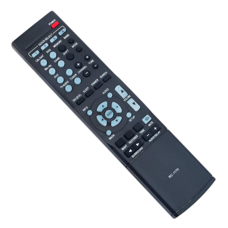 [Australia - AusPower] - RC-1170 Replace Remote Control - WINFLIKE RC1170 AV Remote Replacement for Denon AV Surround Receiver AVR-1513 DHT-1513BA RC 1170 Remote Controller 