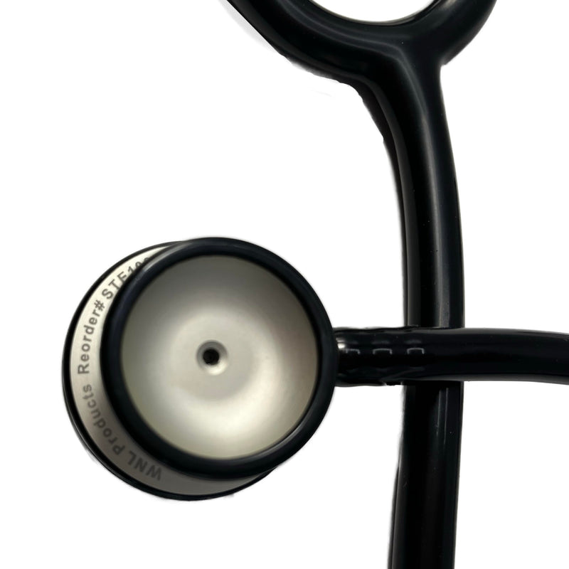 [Australia - AusPower] - WNL Products STE100-NAVY Stethoscope, Dual Head Lightweight Classic Monitoring Scope, 28 Inch - Navy 