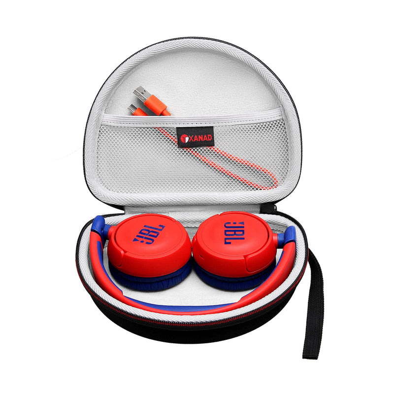 [Australia - AusPower] - XANAD Kids Headphone Case for JBL Jr310BT or Jr 300BT Kids Wireless On-Ear Headphones - Carrying Organizer Storage Bag 