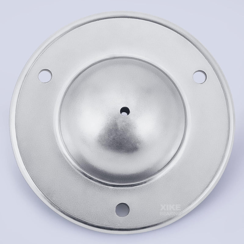 [Australia - AusPower] - XiKe 4 PCS Ball Bearing Transfer Units 1-1/2" Roller Transfer Bearings Wheel Casters 240Lbs Carbon Steel Flange Mounted 360 Rotation for Transmission. 240 pounds load ? 1-1/2" ball diameter 