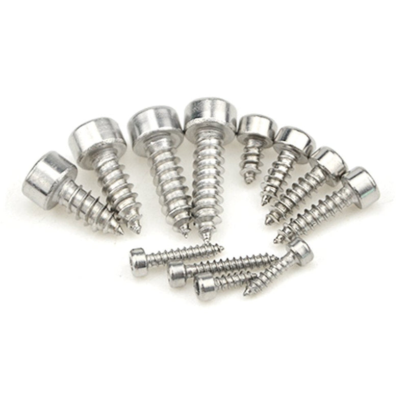 [Australia - AusPower] - XINGYHENG 480Pcs 12 Values M2 M3 M4 Metric Hex Socket Cap Head Self Tapping Screw with Flat Gasket Washers Assortment Kit 