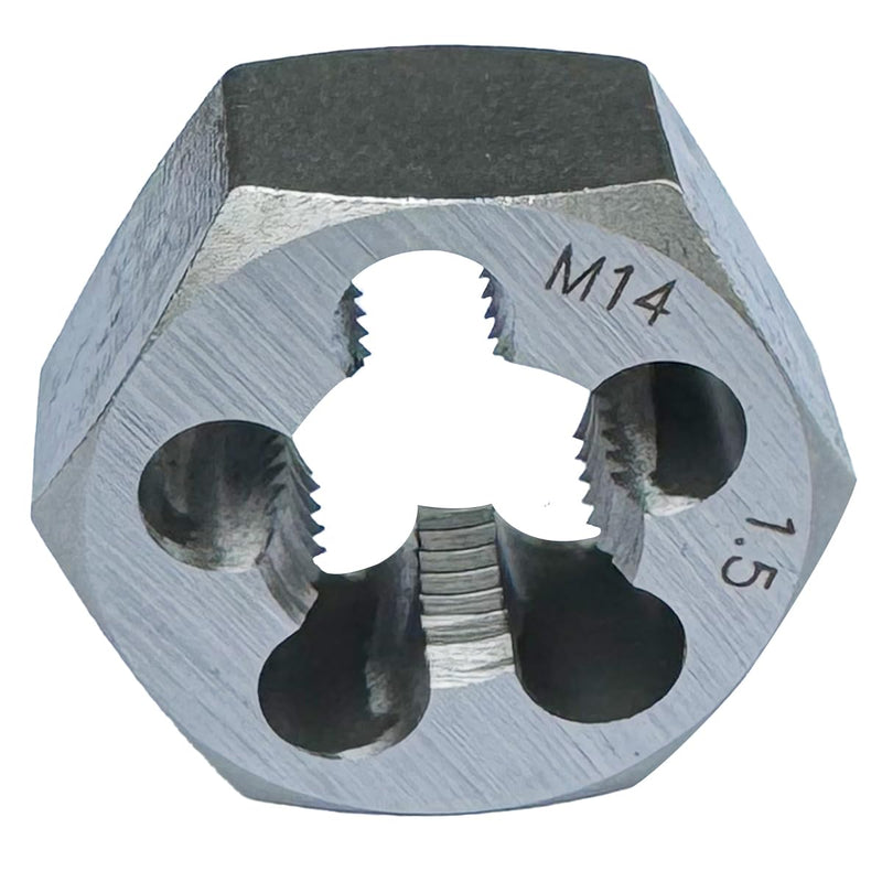 [Australia - AusPower] - M14 x 1.5 Hex Die Rethreading Die Thread Die Carton Steel For Right Hand M14 x 1.5mm 