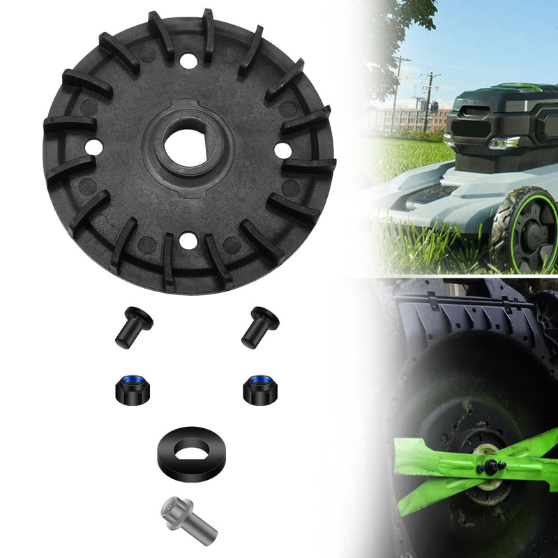 [Australia - AusPower] - Lawn Mower Blade Replacement Kit – Includes Fan, Bolts, Nuts, and Washers for Dual Blades – Compatible with EGO Power+ LM2130SP, LM2150SP, LM2160SP 21-Inch Lawn Mowers 