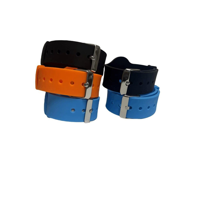 [Australia - AusPower] - YARONGTECH ISO 14443A MIFARE Classic 1K adjustable Silicone material nfc wristband,RFID bracelet,RFID wristband (pack of 5) (Mix Color) 