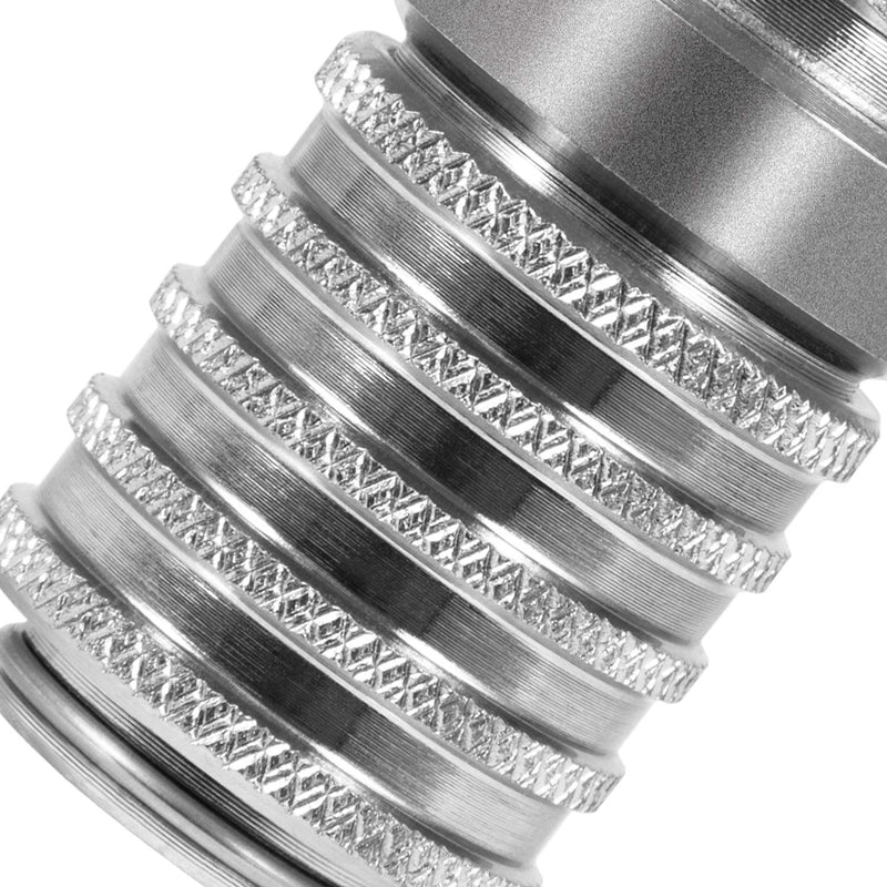 [Australia - AusPower] - PD242 Series PD Steel Test Port and Diagnostic Equipment Quick Coupler with Female Pipe Thread, 1/8" Body Size, 1/4"-18 NPTF Thread Size, 2.12" Length 