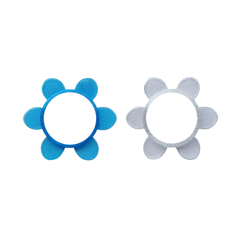 [Australia - AusPower] - Plastic Covers for Freestyle Libre,Soft Plastic Covers Easy to Apply and Remove (Blue Translucent-Covers ONLY, 2pcs) Blue Translucent-covers Only 