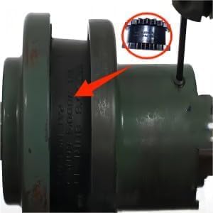 [Australia - AusPower] - 7JE Coupling Sleeve Elastomer Fits S-Flex Sure Flex Gear Sleeve Solid Design, 4.34" OD, 2.19" Elastomer Length, 725 in-lbs Nominal Torque 