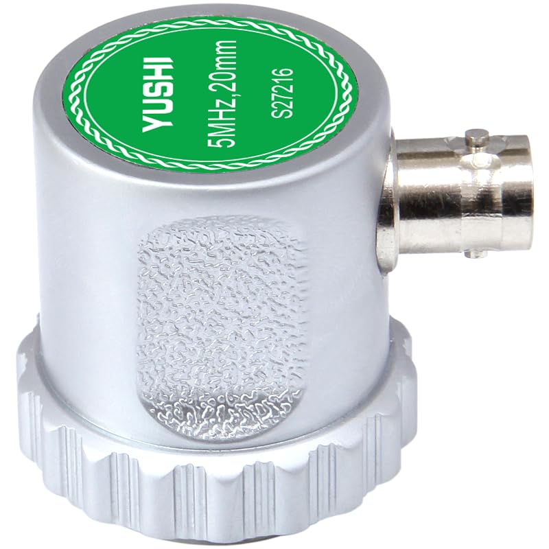 [Australia - AusPower] - Yushi Ultrasonic Flaw Detector Probe, 5 MHz, 20mm, Single Crystal Straight Beam Transducer (5P20N-S) 
