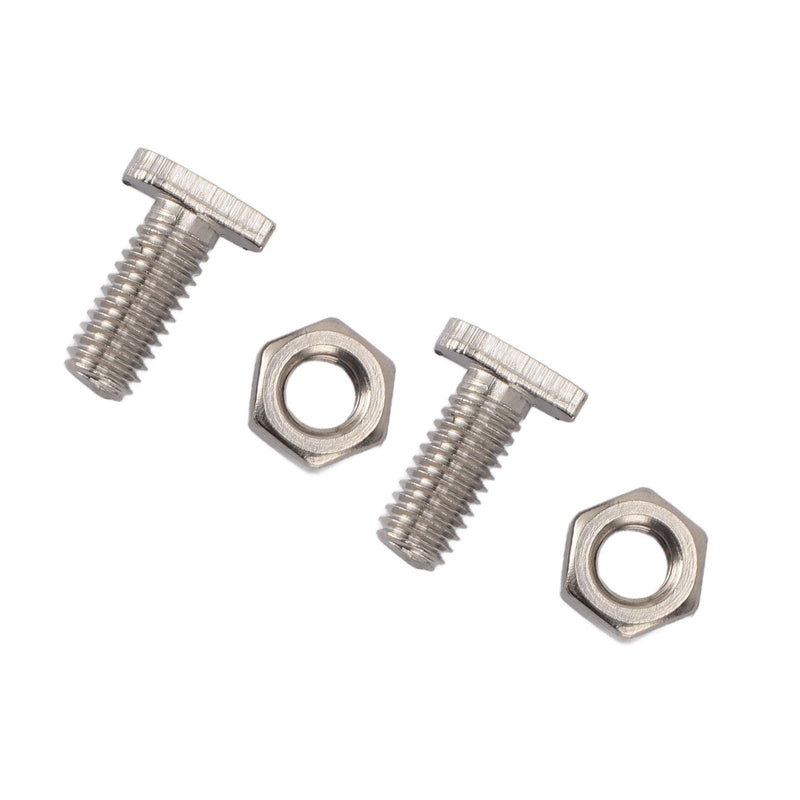 [Australia - AusPower] - Greenhouse Nuts Bolts Set, 50Set Stainless Steel M6x14 Bolts and M6 Hexagonal Nut Greenhouse Nuts Screws Assortment Set Green House Accessories 